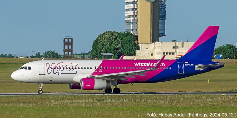 Kép a HA-LYH lajstromú gépről.