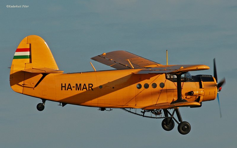 Kép a HA-MAR (2) lajstromú gépről.
