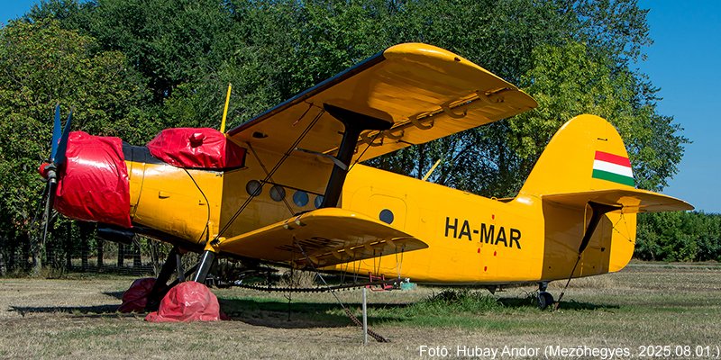 Kép a HA-MAR (2) lajstromú gépről.