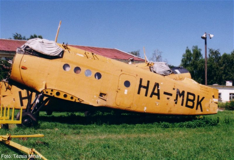 Kép a HA-MBK lajstromú gépről.