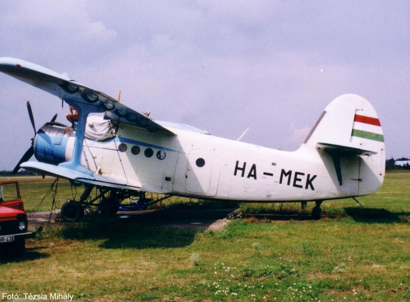 Kép a HA-MEK lajstromú gépről.
