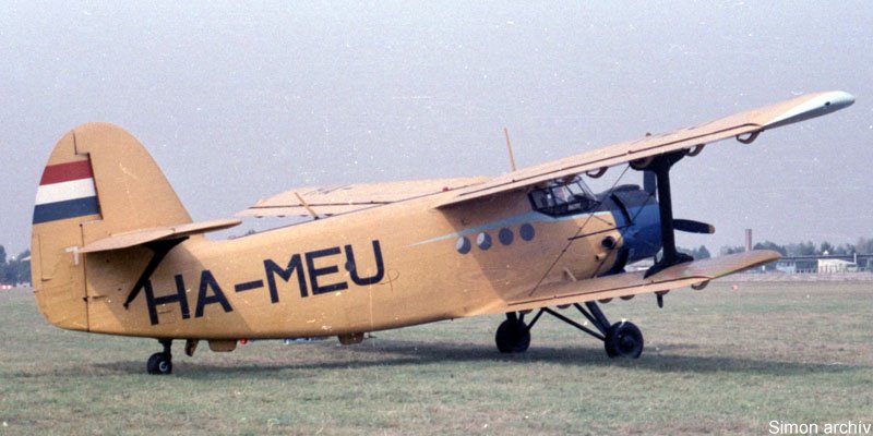 Kép a HA-MEU lajstromú gépről.