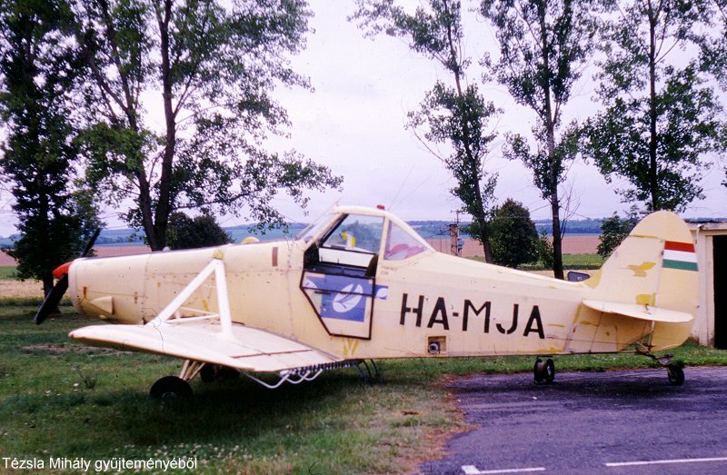 Kép a HA-MJA lajstromú gépről.