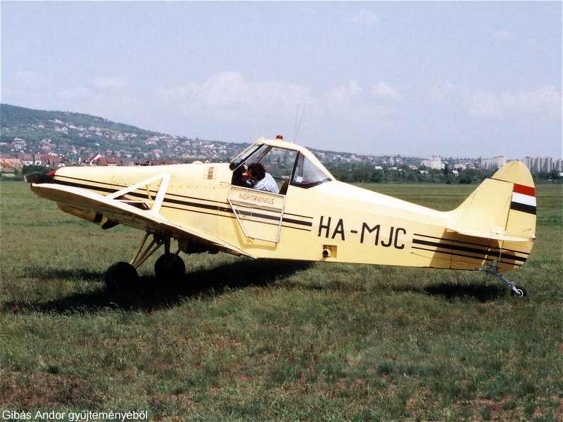 Kép a HA-MJC lajstromú gépről.