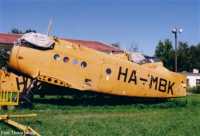 2. kép a HA-MBK lajstromú gépről.