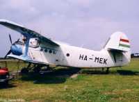 2. kép a HA-MEK lajstromú gépről.