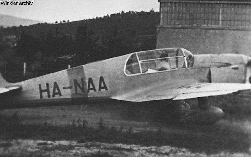 Kép a HA-NAA lajstromú gépről.