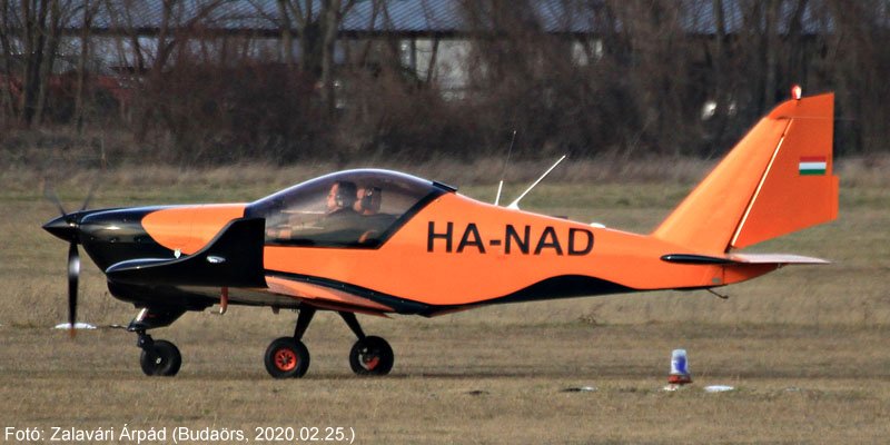 Kép a HA-NAD (2) lajstromú gépről.