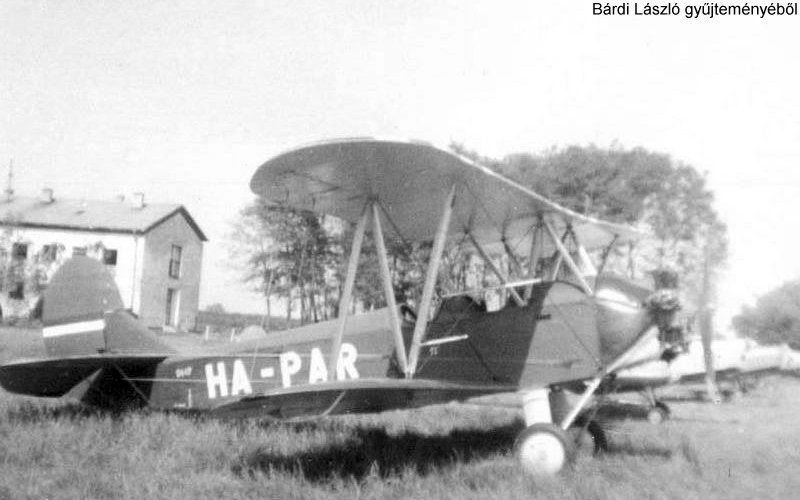 Kép a HA-PAR lajstromú gépről.