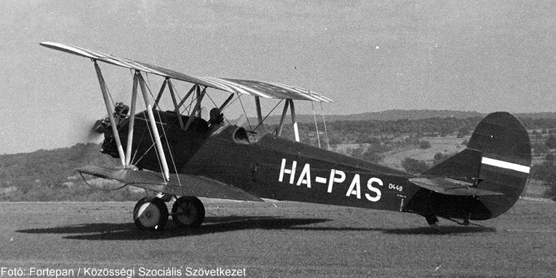 Kép a HA-PAS lajstromú gépről.