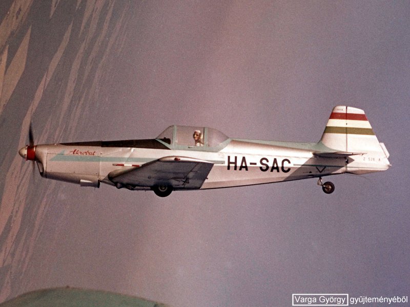 Kép a HA-SAC (2) lajstromú gépről.