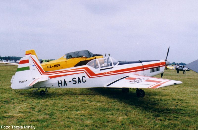 Kép a HA-SAC (2) lajstromú gépről.