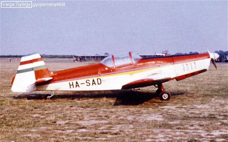 Kép a HA-SAD (2) lajstromú gépről.