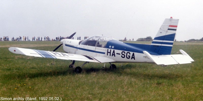 Kép a HA-SGA lajstromú gépről.