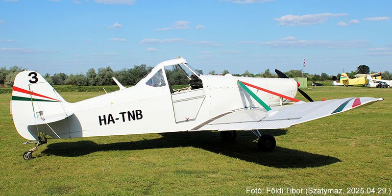 Kép a HA-TNB lajstromú gépről.