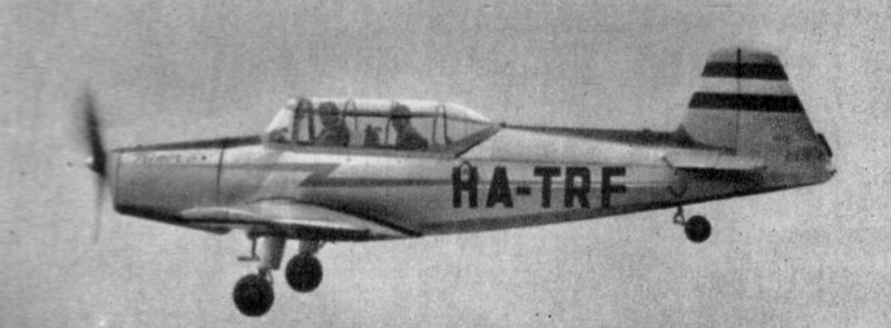 Kép a HA-TRF lajstromú gépről.