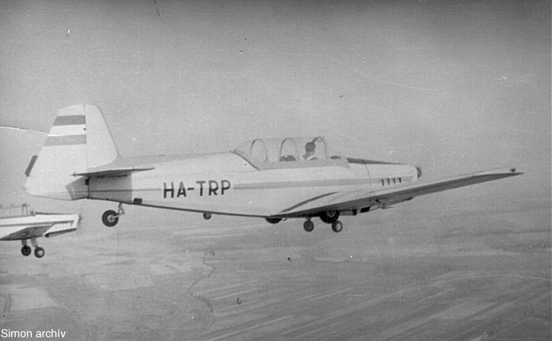 Kép a HA-TRP lajstromú gépről.