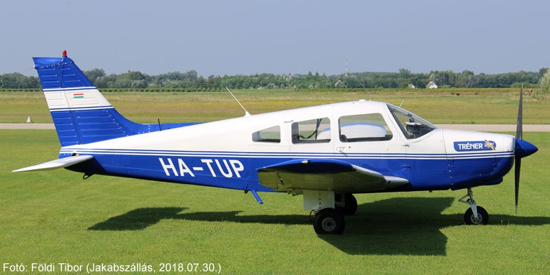 Kép a HA-TUP (2) lajstromú gépről.