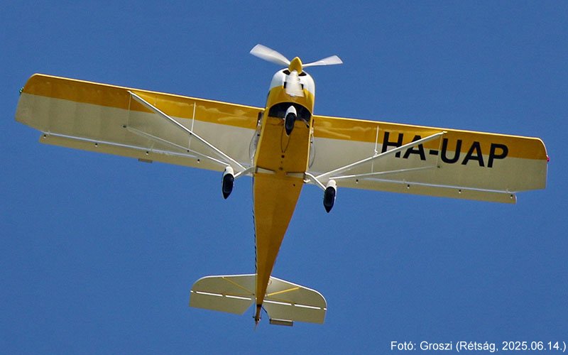 Kép a HA-UAP (2) lajstromú gépről.