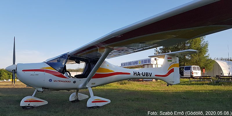 Kép a HA-UBV (2) lajstromú gépről.