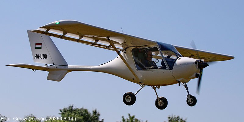Kép a HA-UDK lajstromú gépről.
