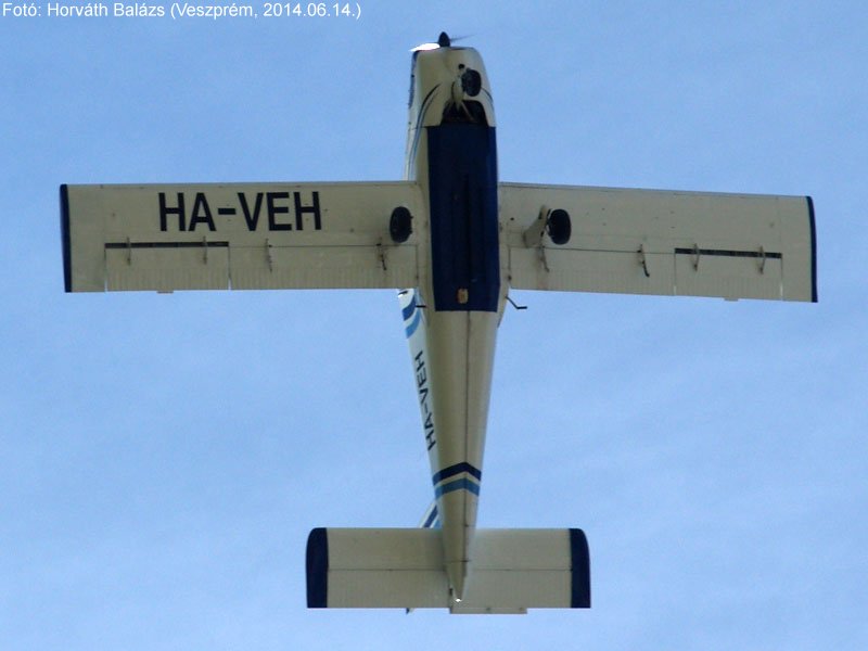 Kép a HA-VEH lajstromú gépről.