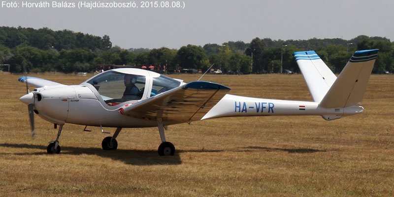 Kép a HA-VFR lajstromú gépről.