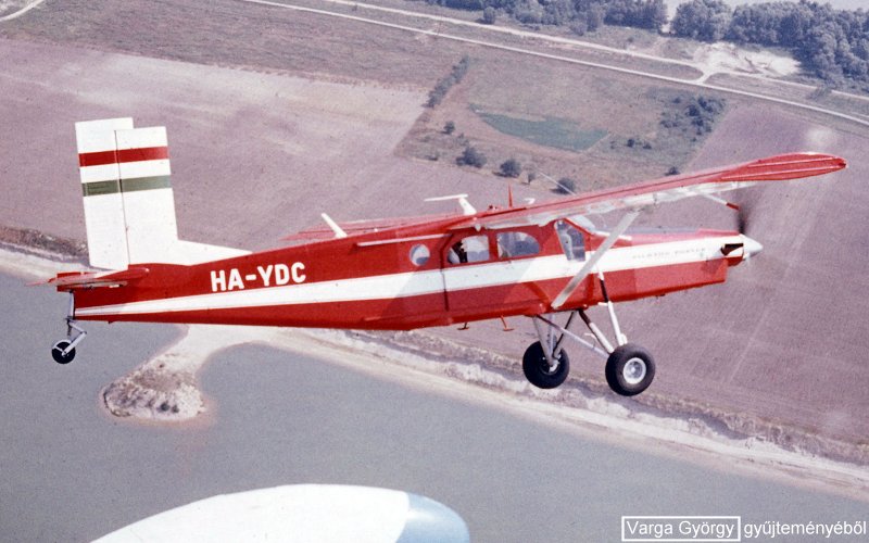 Kép a HA-YDC lajstromú gépről.