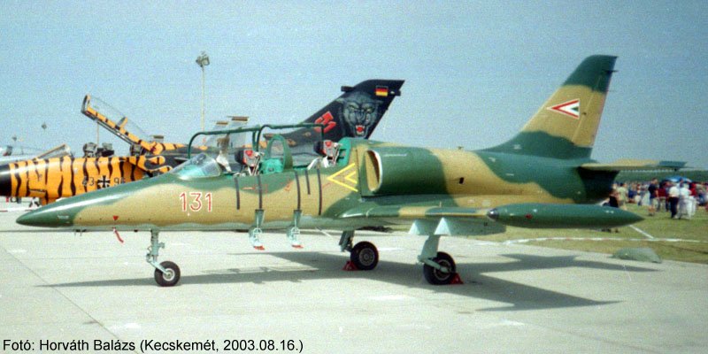 Kép a Aero L-39 Albatros típusú, 131 oldalszámú gépről.