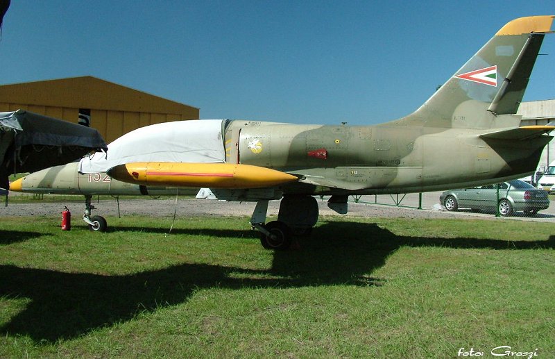 Kép a Aero L-39 Albatros típusú, 132 oldalszámú gépről.