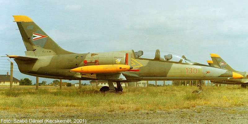 Kép a Aero L-39 Albatros típusú, 138 oldalszámú gépről.