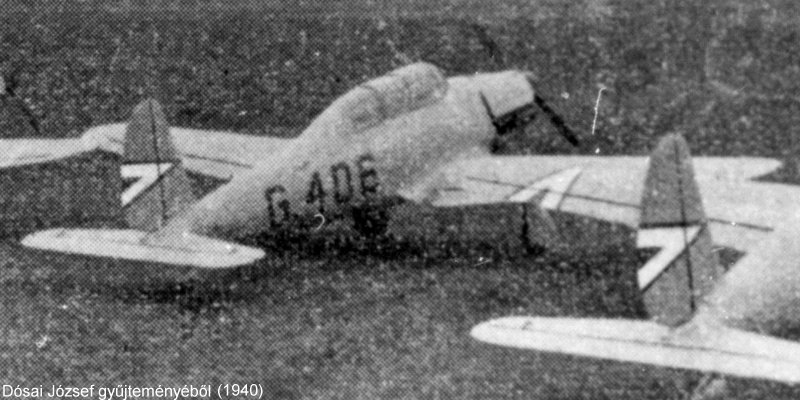 Kép a Arado Ar 96 típusú, G.406 oldalszámú gépről.