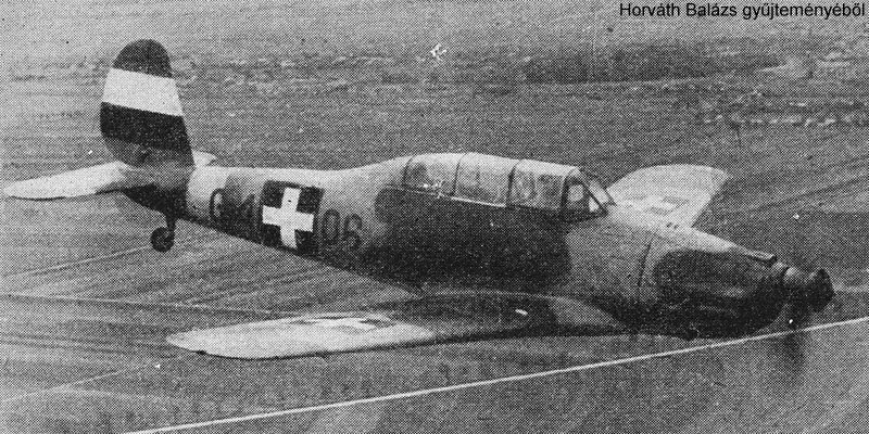 Kép a Arado Ar 96 típusú, G.406 oldalszámú gépről.