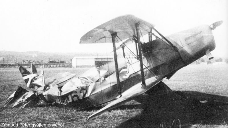 Kép a Bücker Bü 131 típusú, I.162 oldalszámú gépről.
