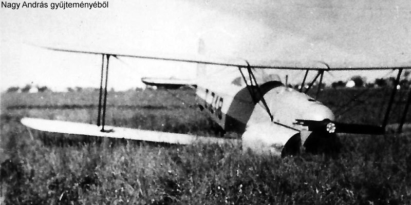 Kép a Bücker Bü 131 típusú, I.218 oldalszámú gépről.