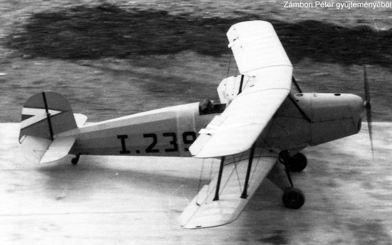 Kép a Bücker Bü 131 típusú, I.239 oldalszámú gépről.