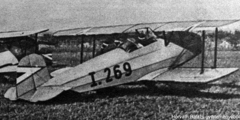 Kép a Bücker Bü 131 típusú, I.269 oldalszámú gépről.