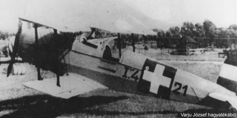Kép a Bücker Bü 131 típusú, I.421 oldalszámú gépről.