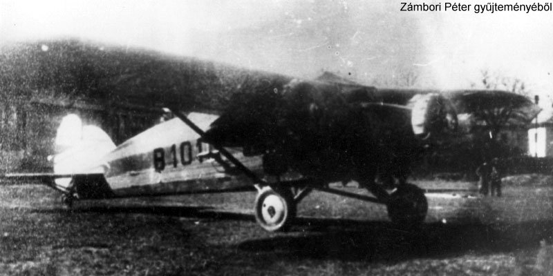 Kép a Caproni Ca.101 típusú, B.101 oldalszámú gépről.