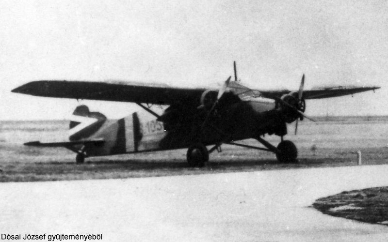 Kép a Caproni Ca.101 típusú, B.105 oldalszámú gépről.