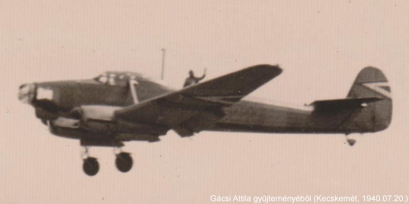 Kép a Focke-Wulf Fw 58 Weihe típusú, G.223 oldalszámú gépről.