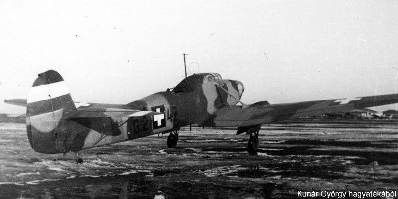 Kép a Focke-Wulf Fw 58 Weihe típusú, G.247 oldalszámú gépről.