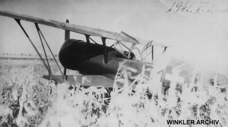 Kép a Fokker C.V. típusú, F.102 oldalszámú gépről.