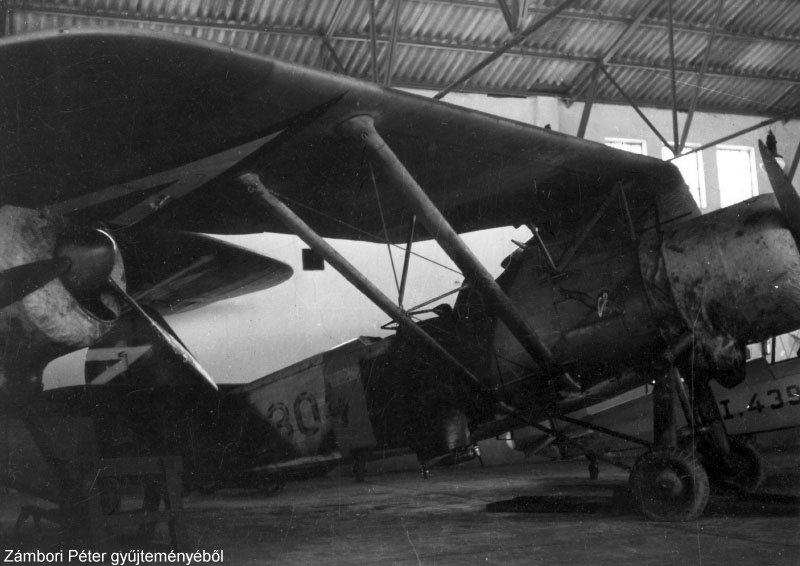 Kép a Heinkel He 46 típusú, F.304 oldalszámú gépről.