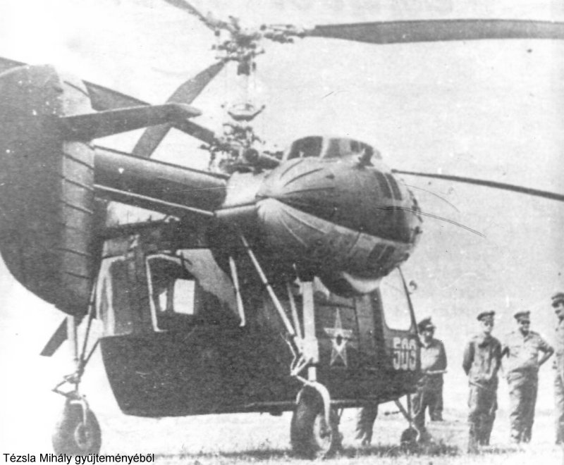 Kép a Kamov Ka-26 típusú, 503 oldalszámú gépről.