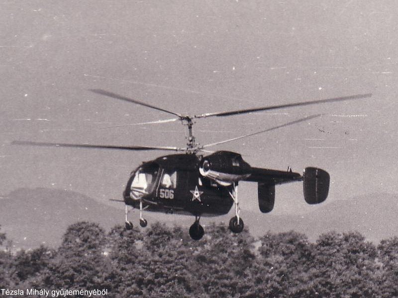 Kép a Kamov Ka-26 típusú, 506 oldalszámú gépről.