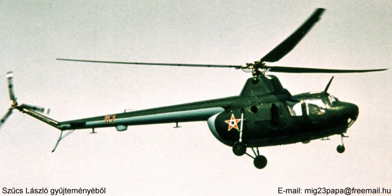 Kép a Mil Mi-1 típusú, 07 oldalszámú gépről.