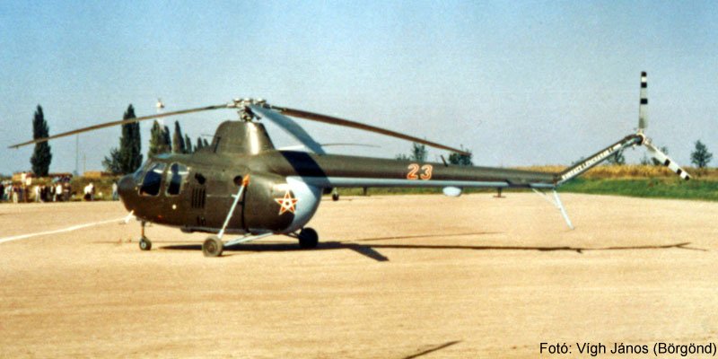 Kép a Mil Mi-1 típusú, 23 oldalszámú gépről.