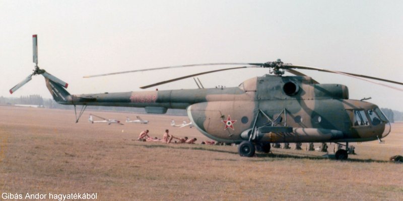 Kép a Mil Mi-8 típusú, 10431 oldalszámú gépről.