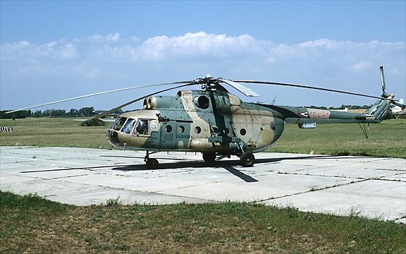 Kép a Mil Mi-8 típusú, 10431 oldalszámú gépről.